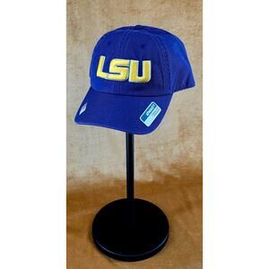 LSU Tigers Adjustable Baseball Hat Purple “LSU” Embroidered Logo NCAA Ahead